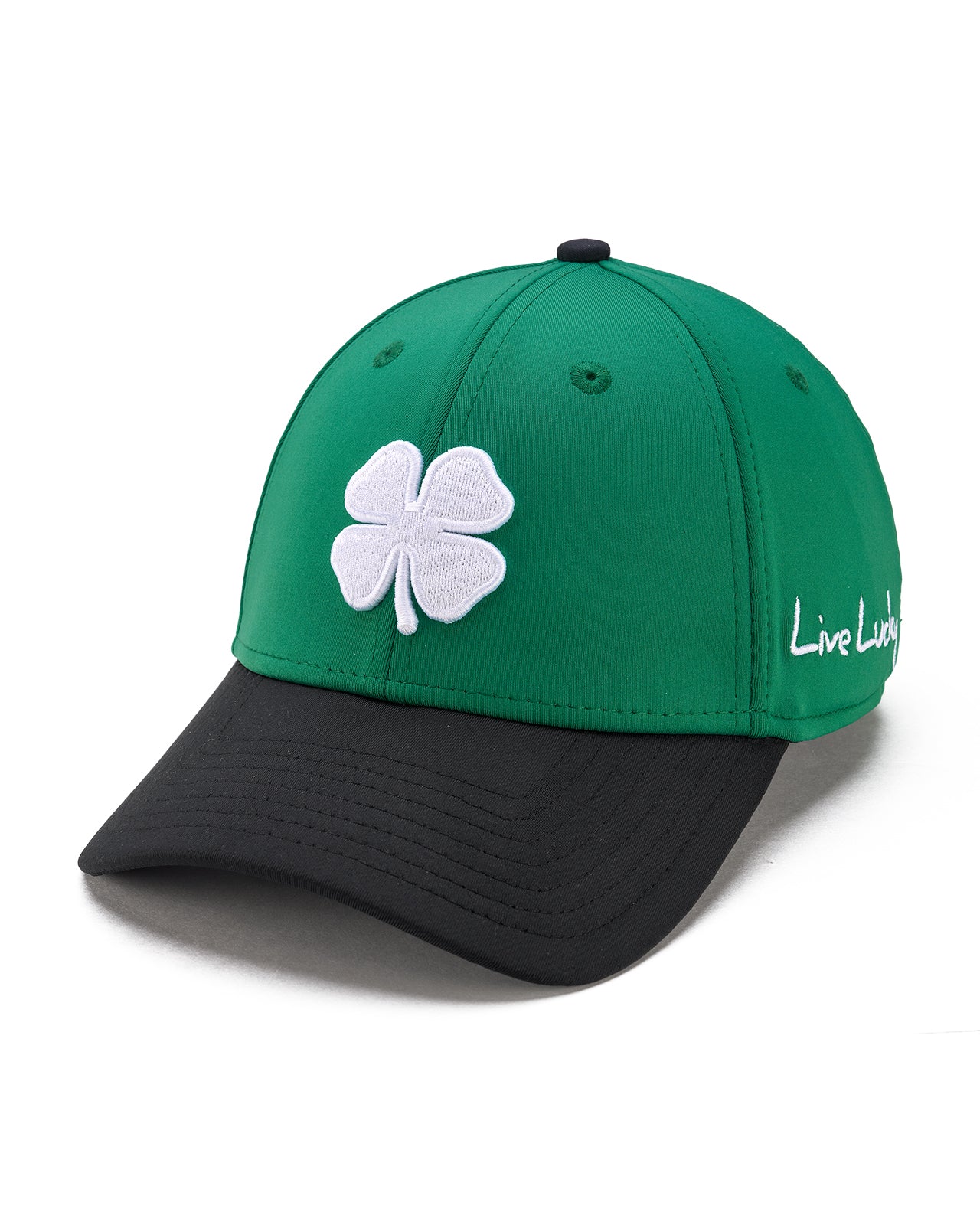 Premium Clover 189 Green Fitted Performance Hat