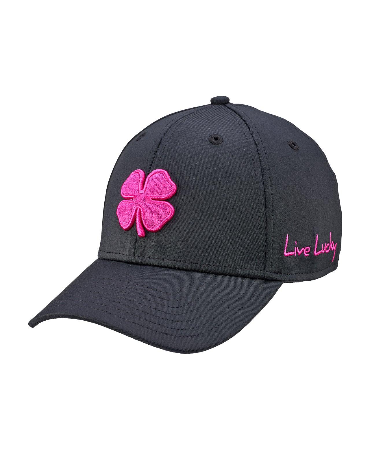 Premium Clover 185 Black Fitted Performance Hat 4 Premium Clover 185 Black Fitted Performance Hat