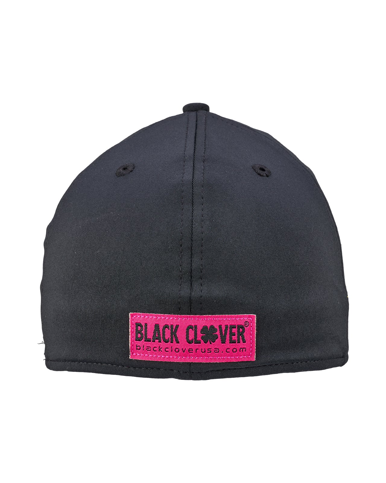 Premium Clover 185 Black Fitted Performance Hat 6 Premium Clover 185 Black Fitted Performance Hat