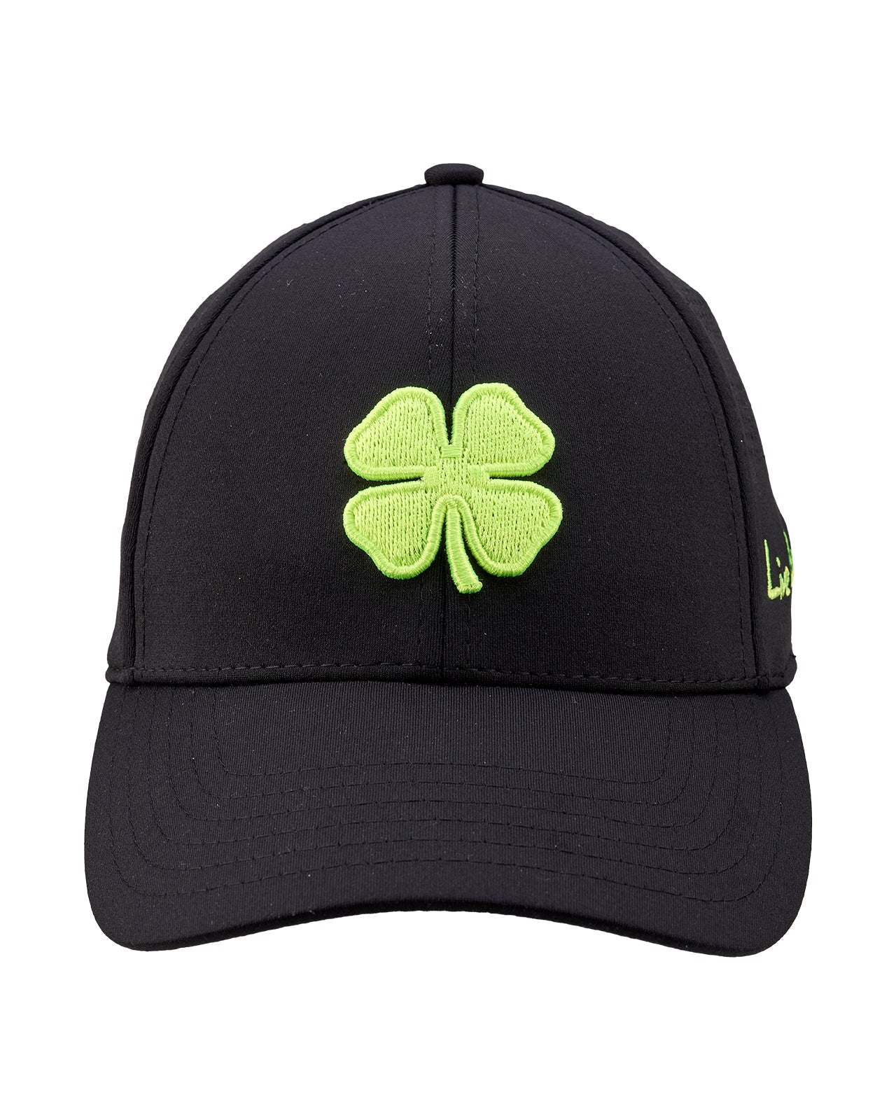 Lucky Heather Laser 2 Black Memory Fit Hat 2 Lucky Heather Laser 2 Black Memory Fit Hat