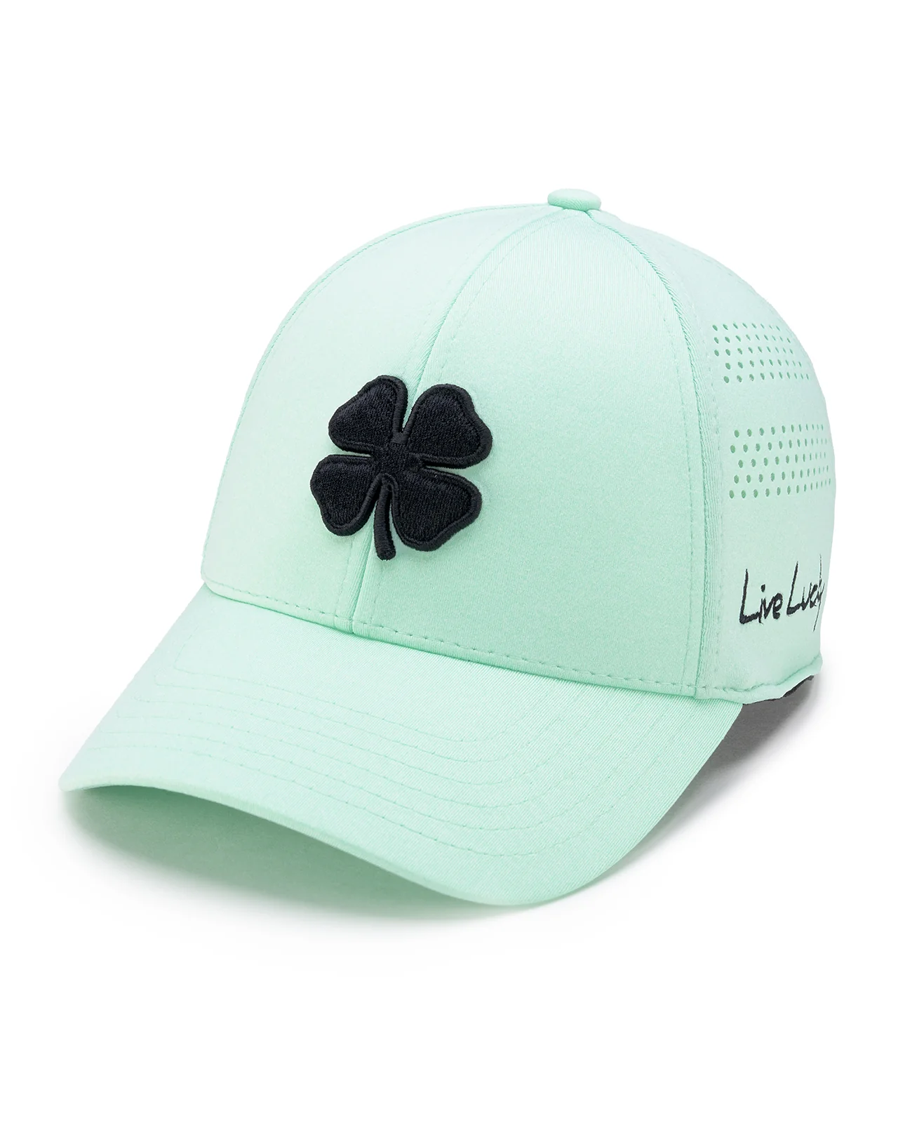 Lucky Heather Laser 4 Green Memory Fit Hat