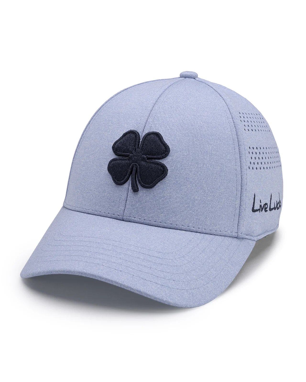 Lucky Heather Laser 5 Blue Memory Fit Hat