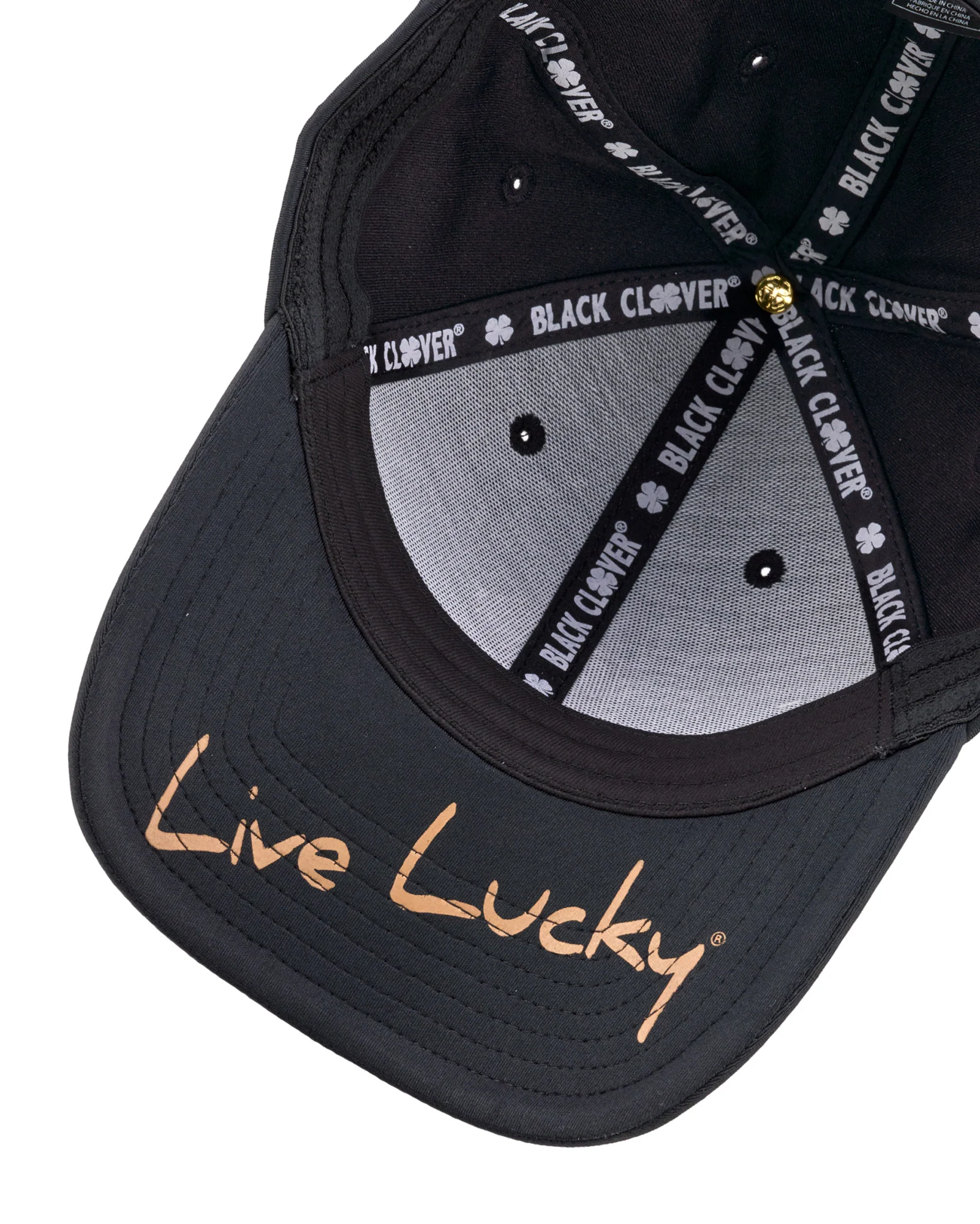Premium Clover 182 Black Fitted Performance Hat 7 Premium Clover 182 Black Fitted Performance Hat