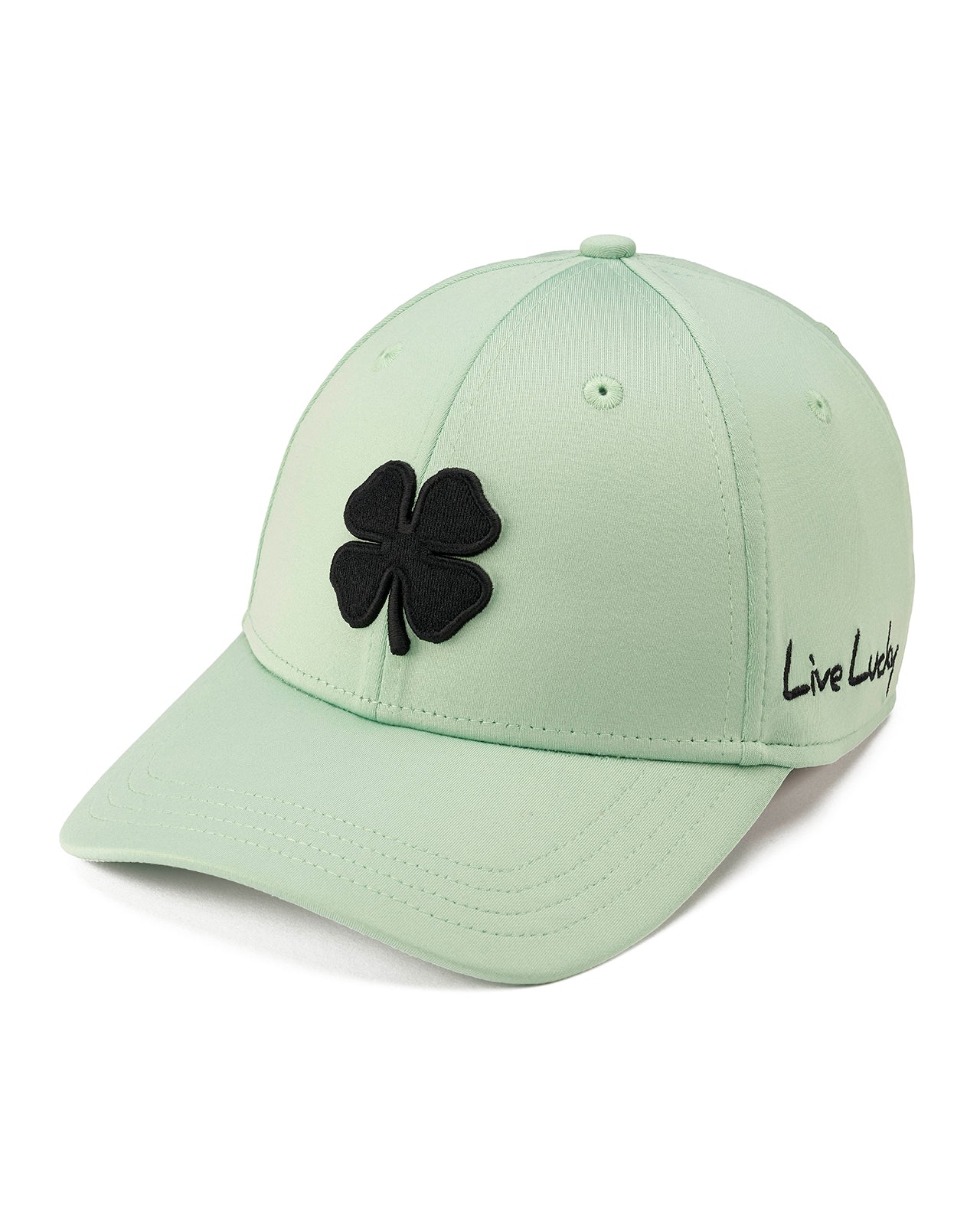Premium Clover 142 Green Fitted Performance Hat