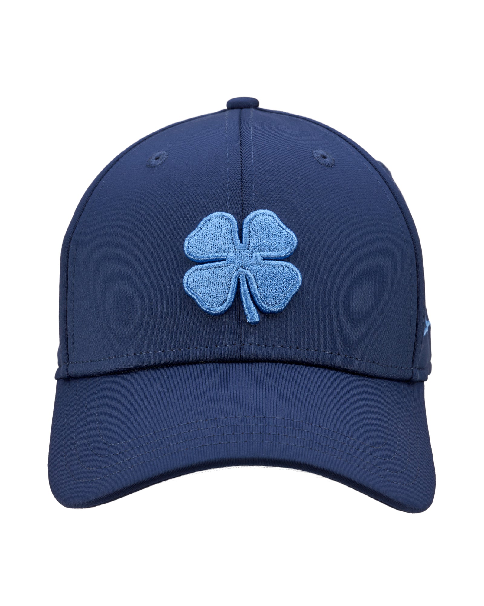 Premium Clover 161 Blue Fitted Performance Hat 2 Premium Clover 161 Blue Fitted Performance Hat