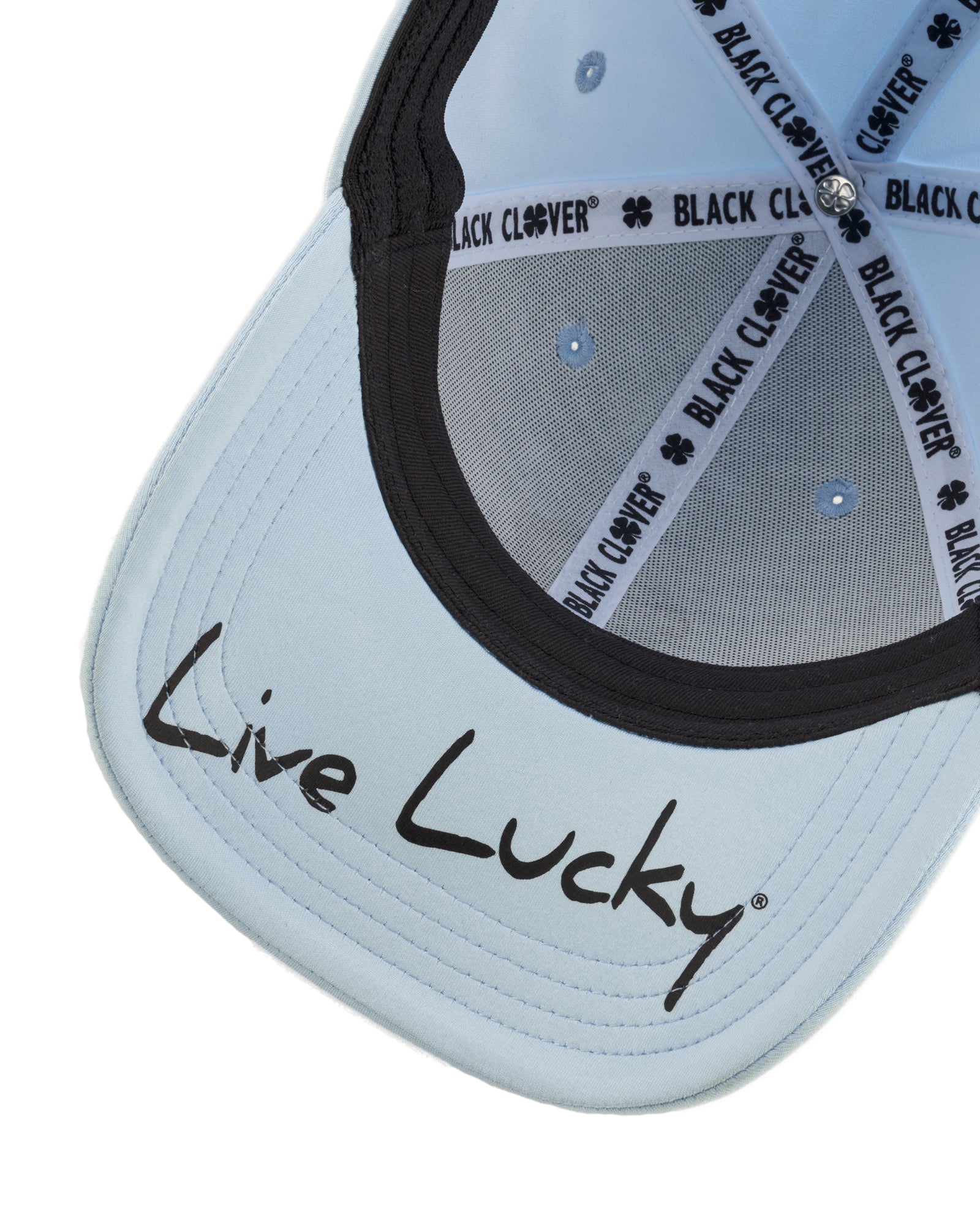 Premium Clover 155 Blue Fitted Performance Hat 7 Premium Clover 155 Blue Fitted Performance Hat