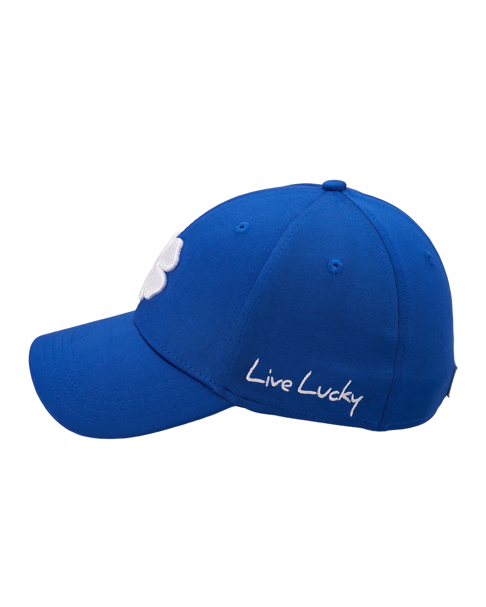 Premium Clover 154 Blue Fitted Performance Hat 5 Premium Clover 154 Blue Fitted Performance Hat