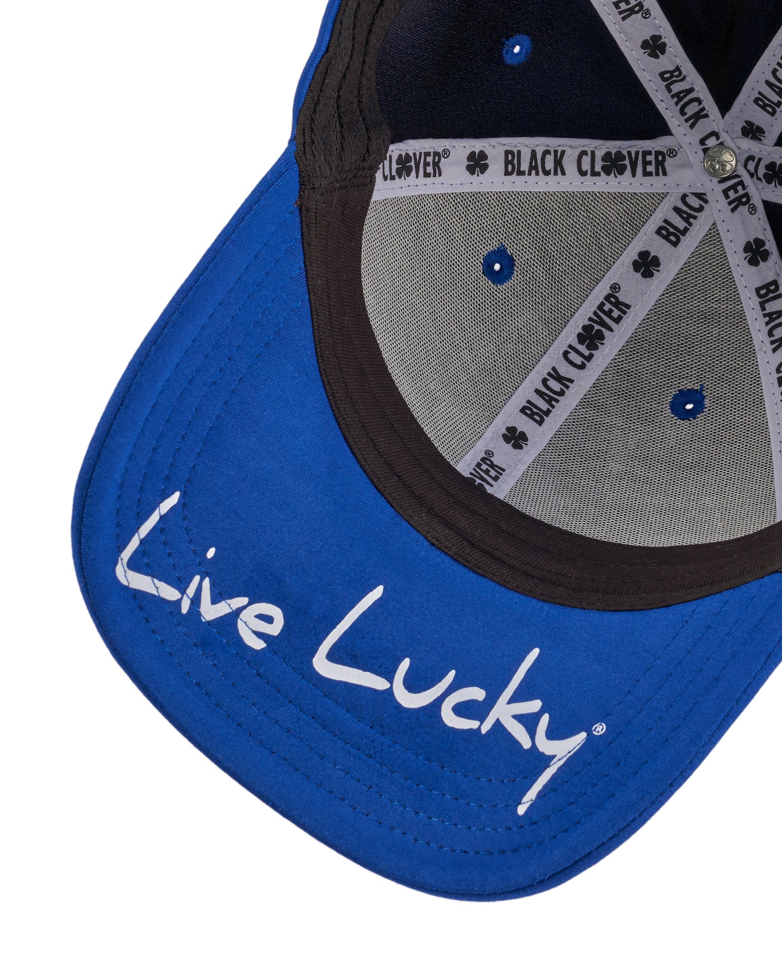 Premium Clover 154 Blue Fitted Performance Hat 8 Premium Clover 154 Blue Fitted Performance Hat