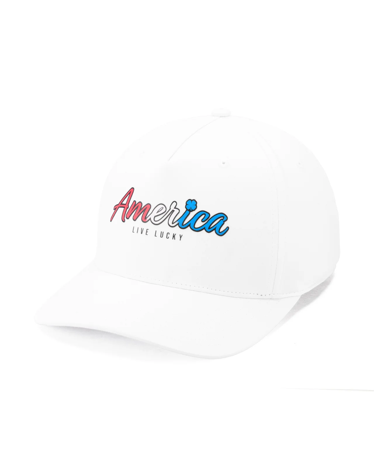 America Gradient - White USA Hat