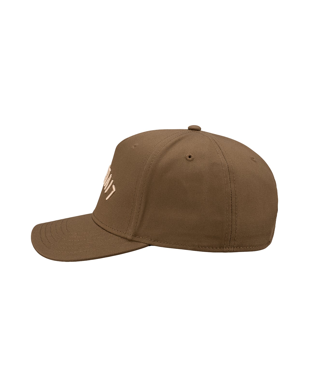 Upside Down Luck 11 Brown Cotton Twill Hat 5 Upside Down Luck 11 Brown Cotton Twill Hat