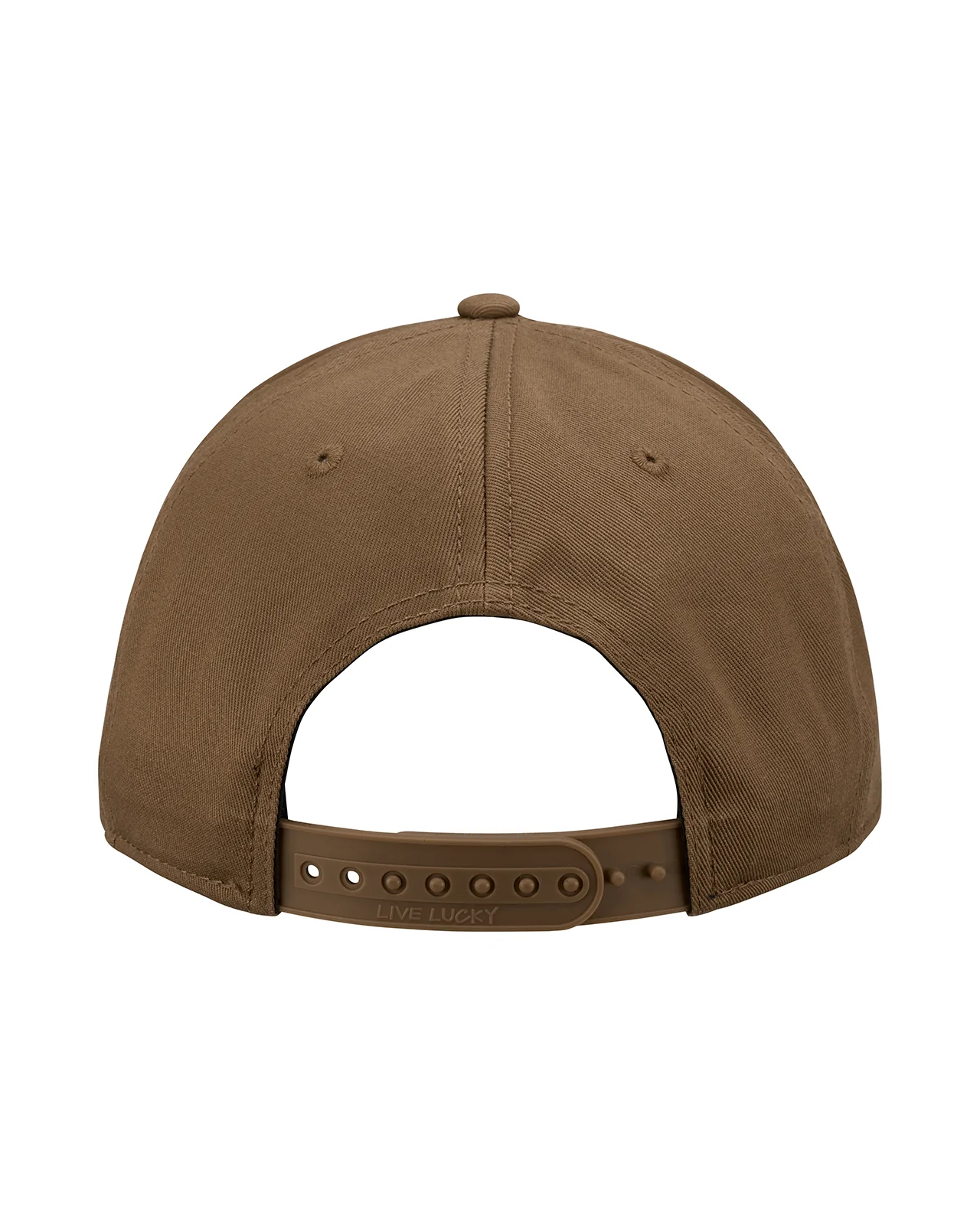 Upside Down Luck 11 Brown Cotton Twill Hat 6 Upside Down Luck 11 Brown Cotton Twill Hat