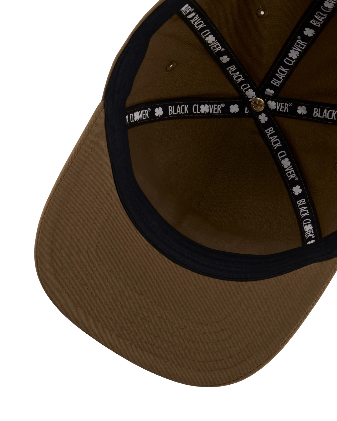 Upside Down Luck 11 Brown Cotton Twill Hat 7 Upside Down Luck 11 Brown Cotton Twill Hat