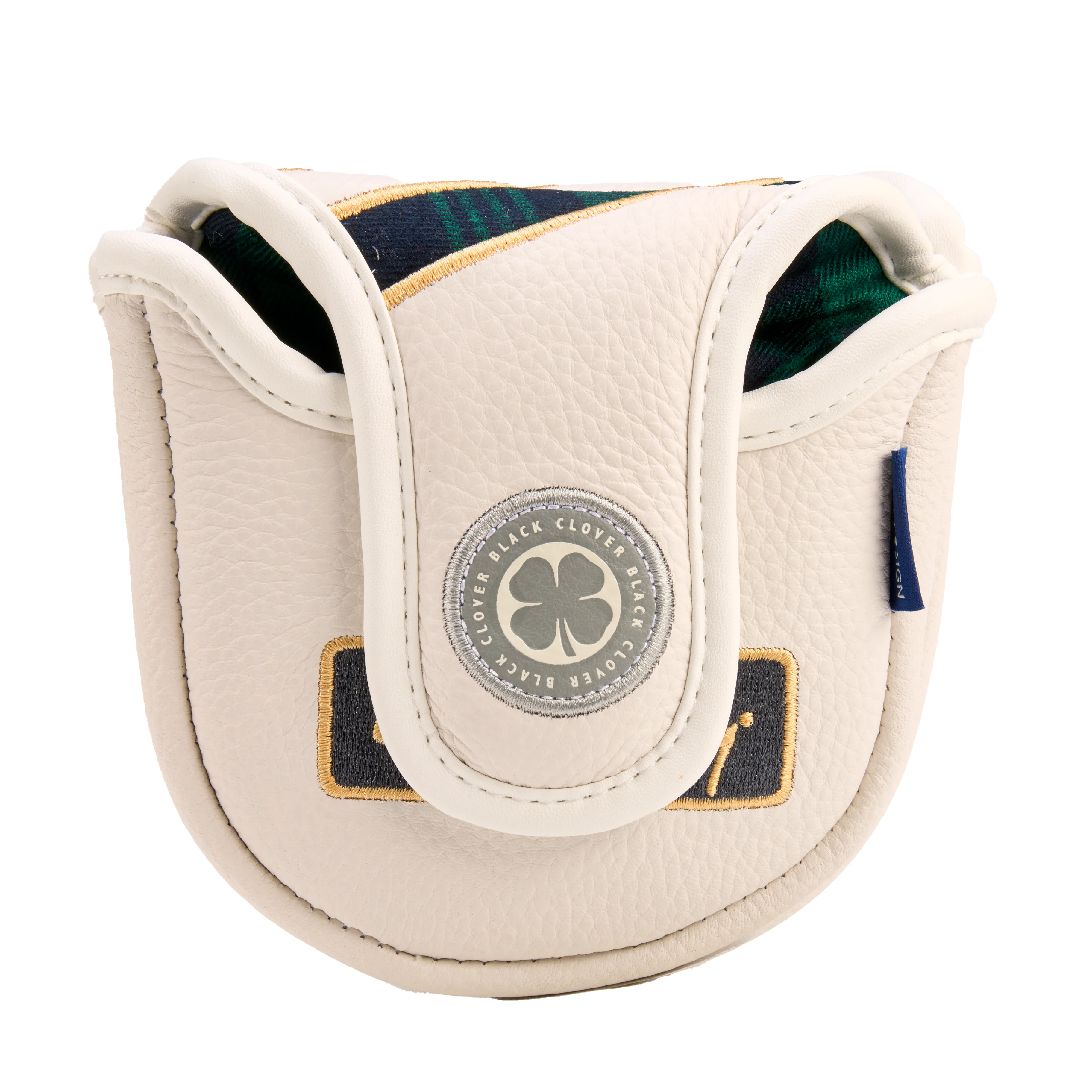 Live Lucky "Tartan" Leather Mallet Putter Cover 2 Live Lucky "Tartan" Leather Mallet Putter Cover