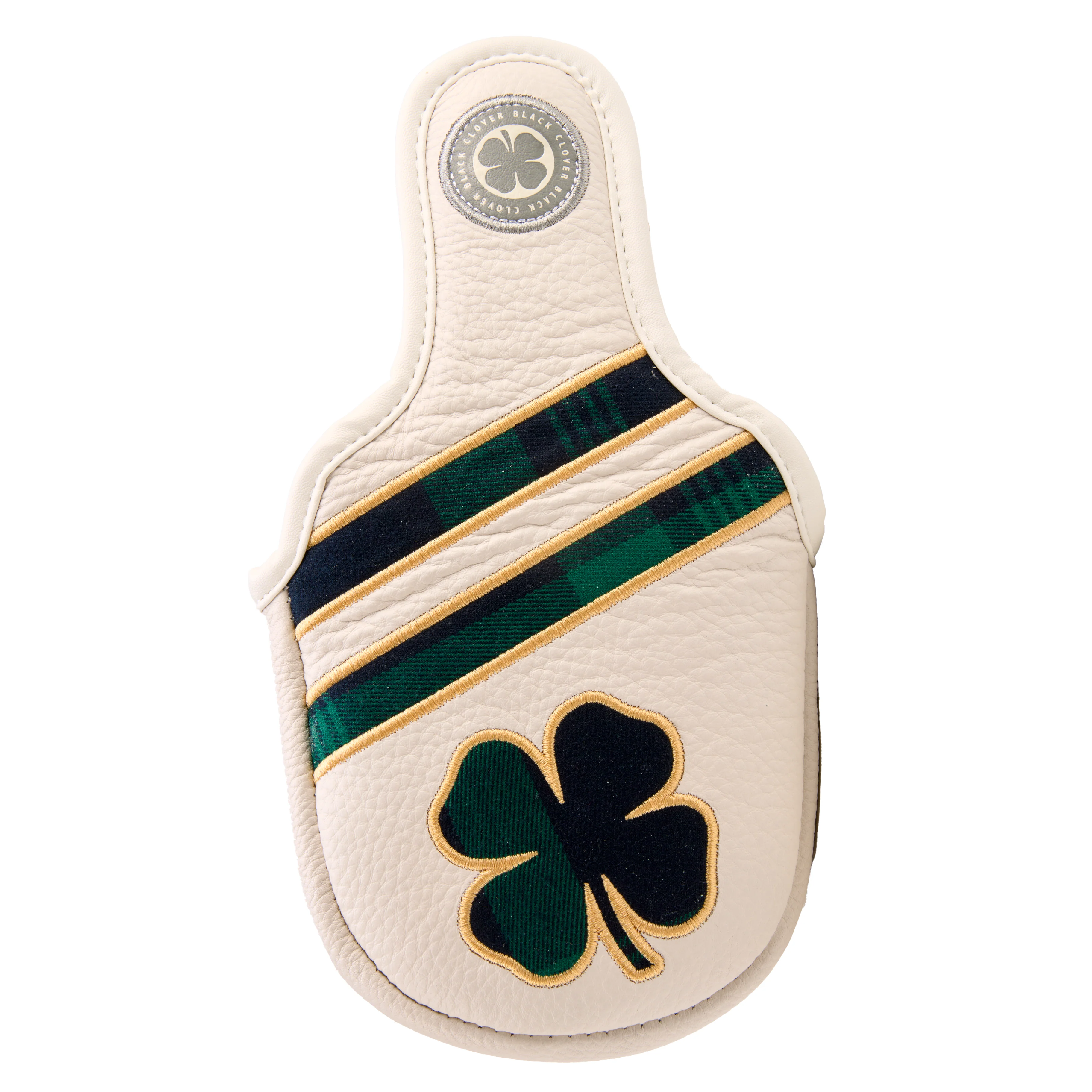 Live Lucky "Tartan" Leather Mallet Putter Cover 4 Live Lucky "Tartan" Leather Mallet Putter Cover