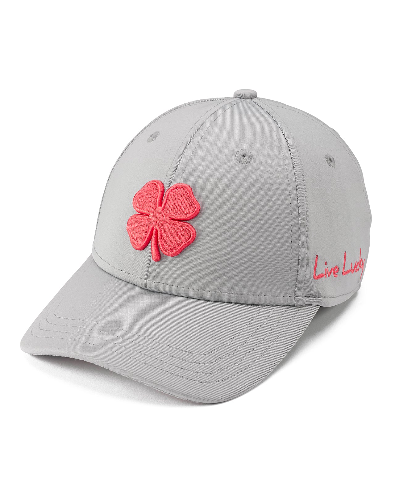 Premium Clover 133 Grey Fitted Performance Hat