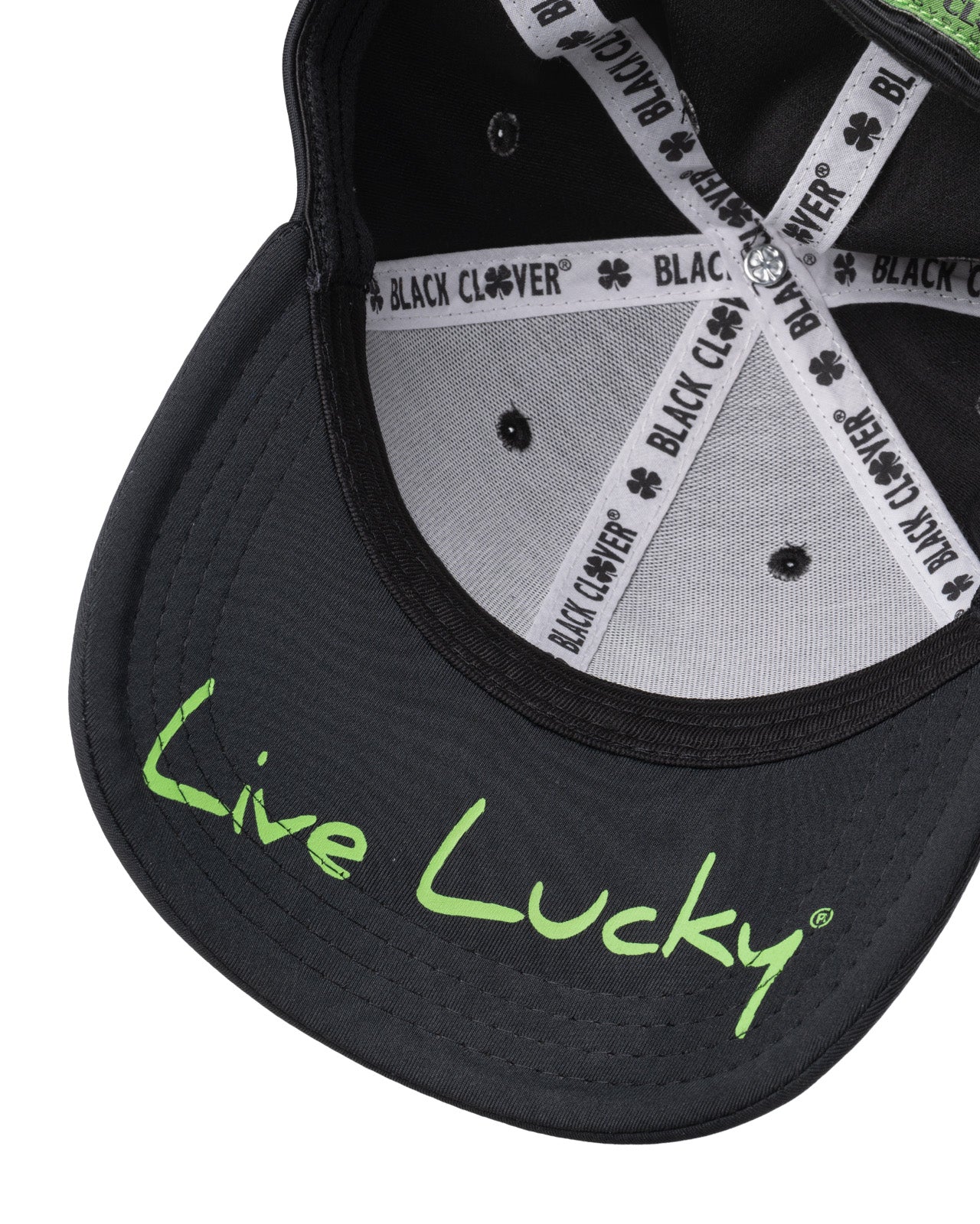 Premium Clover 51 Black Fitted Performance Hat 8 Premium Clover 51 Black Fitted Performance Hat