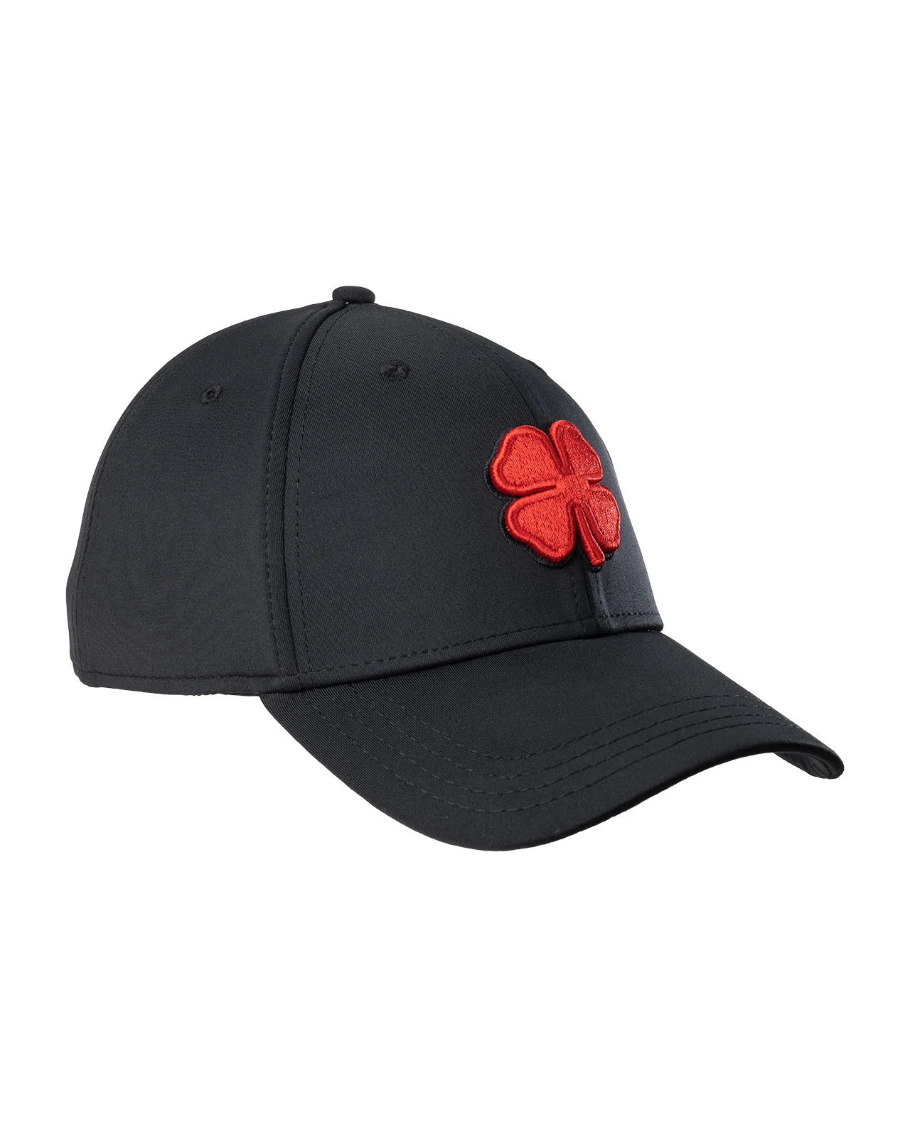 Premium Clover 24 Black Fitted Performance Hat 4 Premium Clover 24 Black Fitted Performance Hat