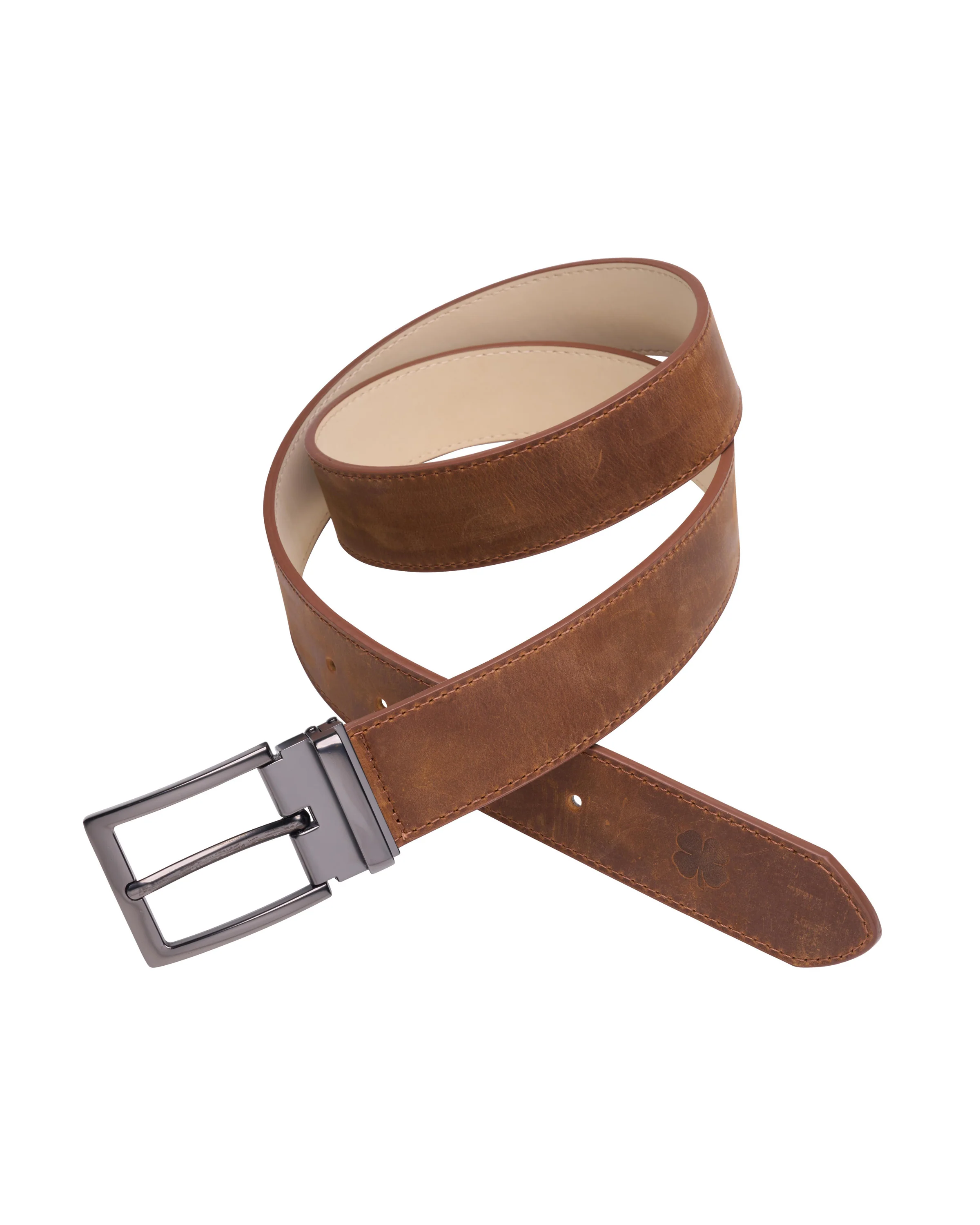 Waxed Leather Belt