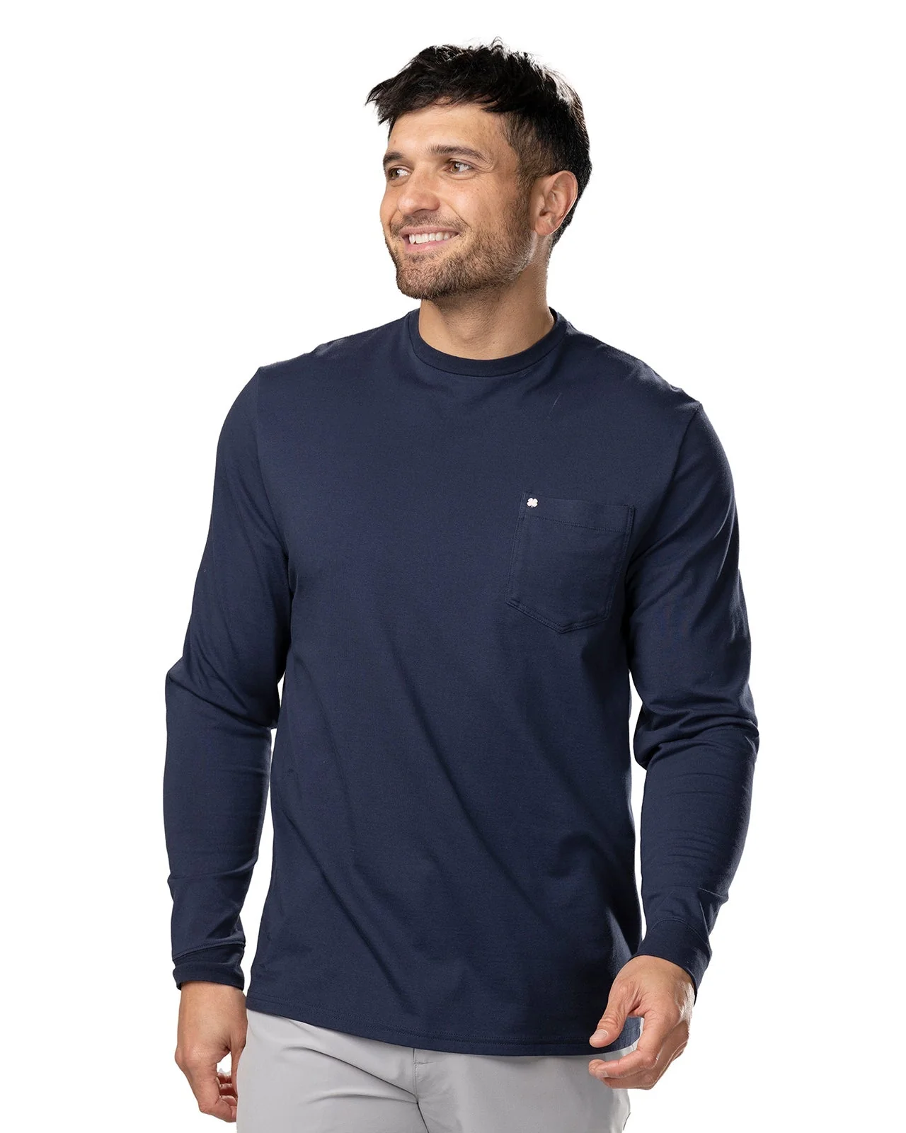 BC Luxe Pocket LS Tee
