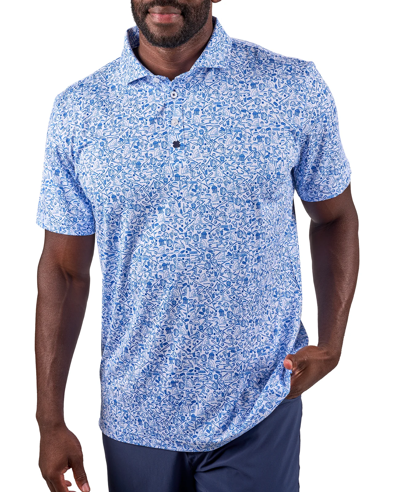 Baseball Luck Polo