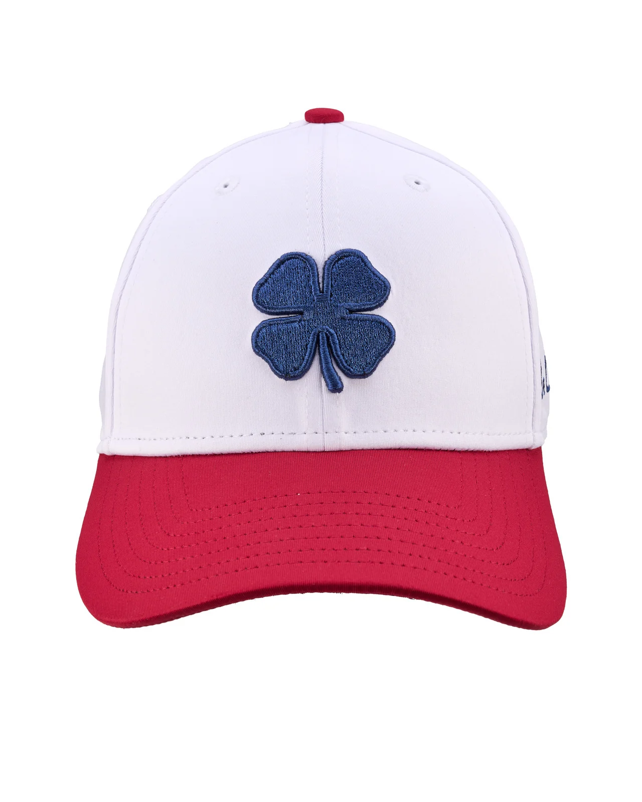 Premium Clover 167 Red White and Blue Fitted Performance Hat 3 Premium Clover 167 Red White and Blue Fitted Performance Hat
