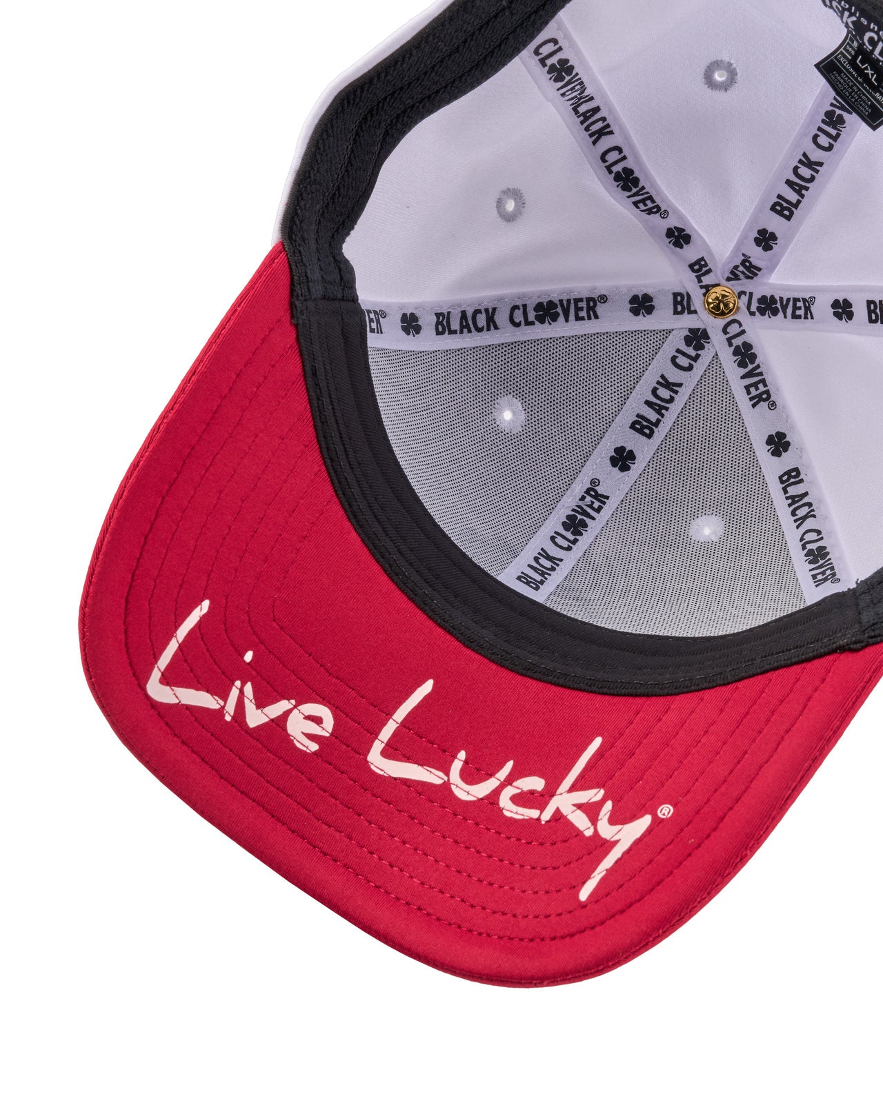Premium Clover 167 Red White and Blue Fitted Performance Hat 7 Premium Clover 167 Red White and Blue Fitted Performance Hat
