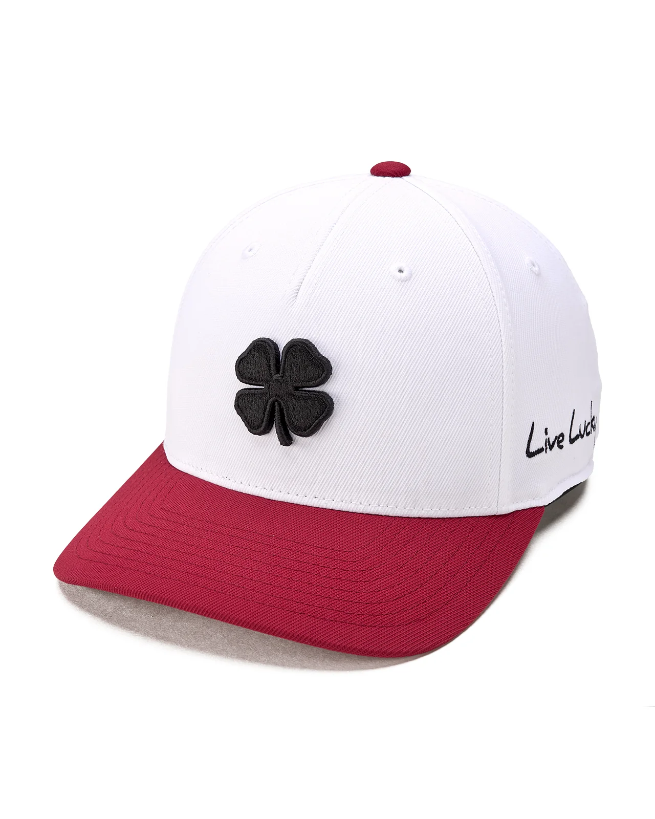 Superior 4 - White and Red Clover Hat