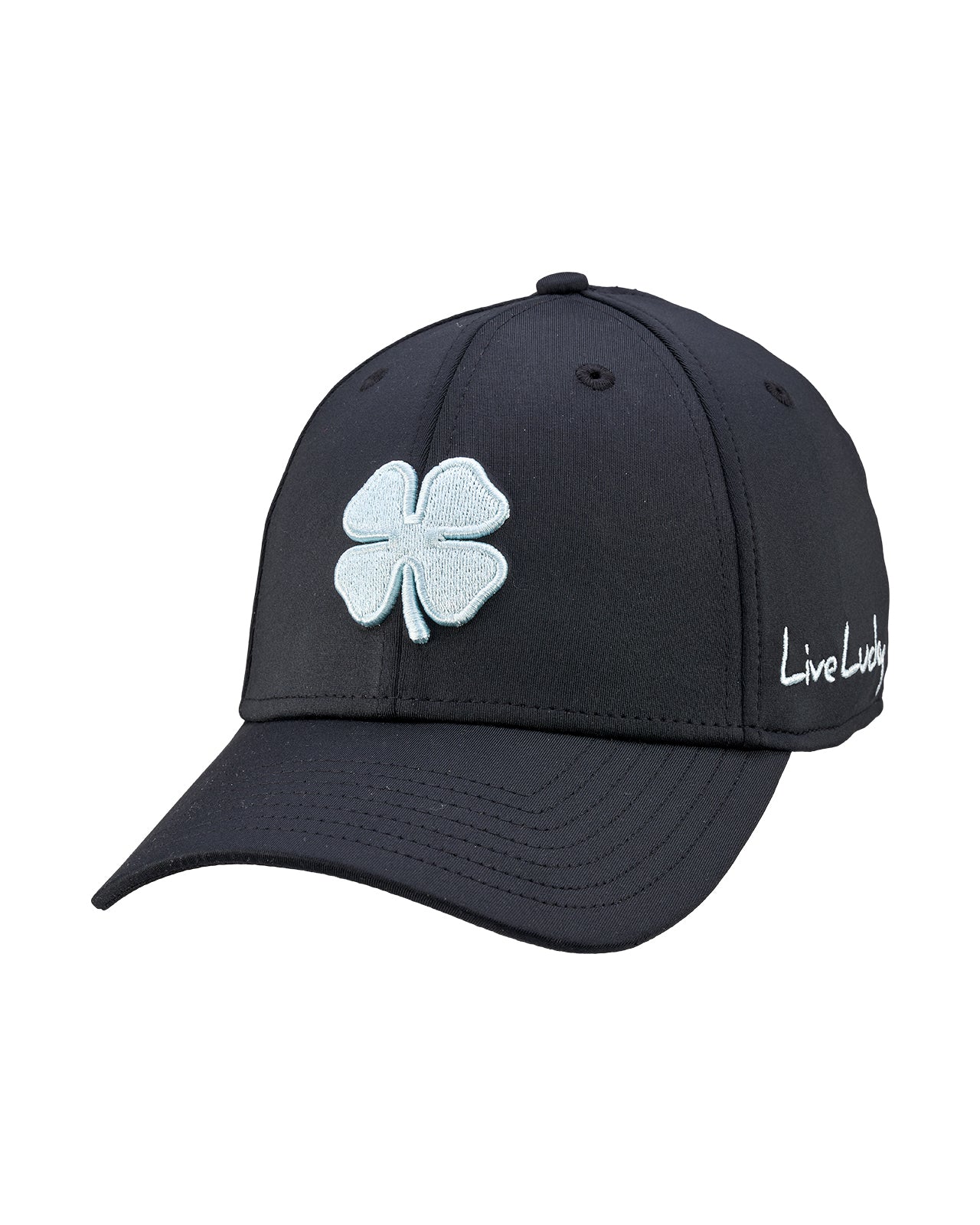 Premium Clover 187 Black Fitted Performance Hat 4 Premium Clover 187 Black Fitted Performance Hat