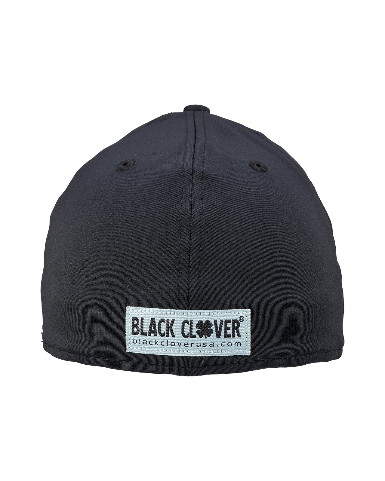 Premium Clover 187 Black Fitted Performance Hat 6 Premium Clover 187 Black Fitted Performance Hat